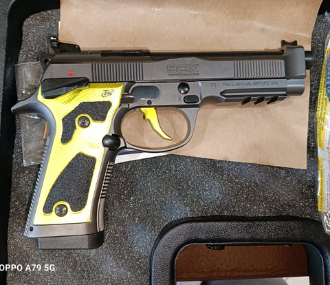 BERETTA 92X  PERFORMANCE OPTIC DARK SERIES (gialla)